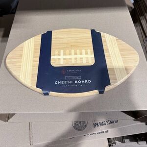 Wooden Football Cutting/Cheese Board...Brand New...Toscana